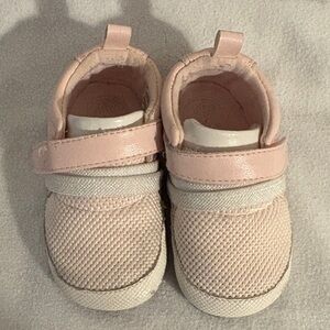 Pink and White Kids Shoes 6-12m